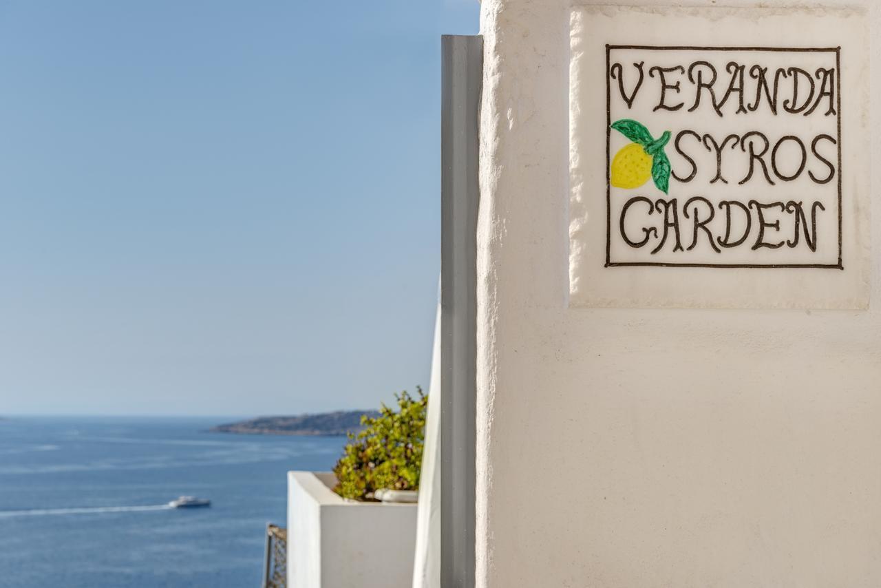 Veranda Syros House Ermoupoli Eksteriør billede